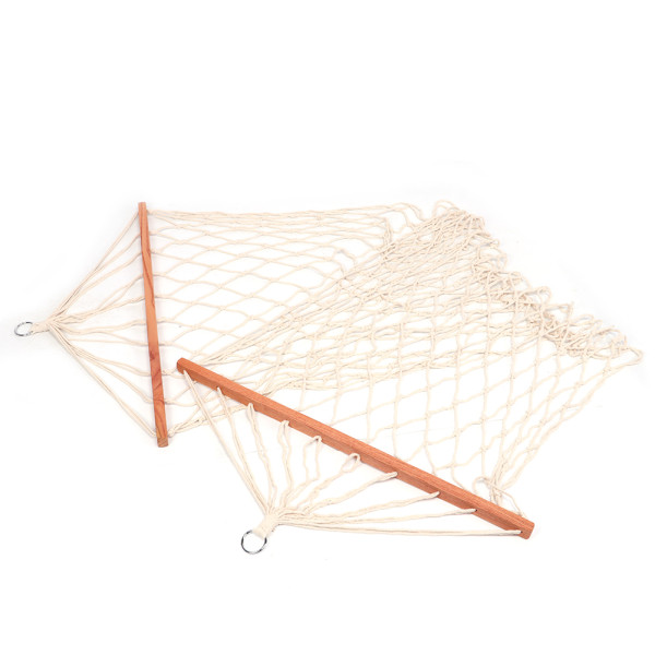 Outdoor Garden Portable Mesh Hammock Hanging Swing