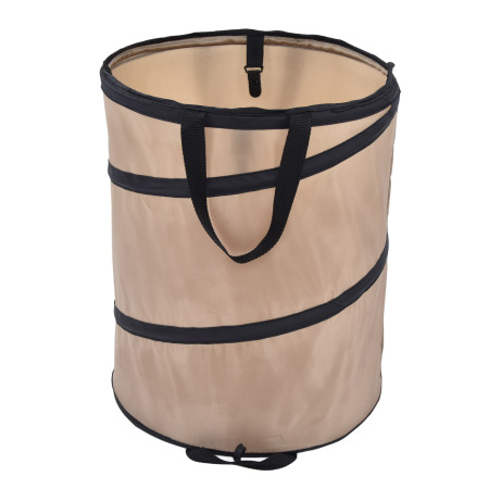 37.8L Collapsible Leaf Trash Can - Durable Oxford Fabric