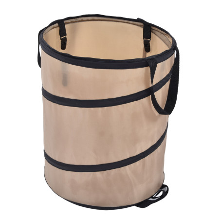 37.8L Collapsible Leaf Trash Can - Durable Oxford Fabric