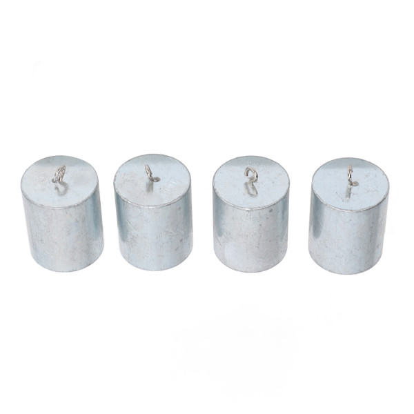 4PCS 200g Calibration Weights with Hook - Chrome Plated Steel