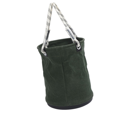 Durable Canvas Tool Bucket 40x30cm - 30KG Load, Green