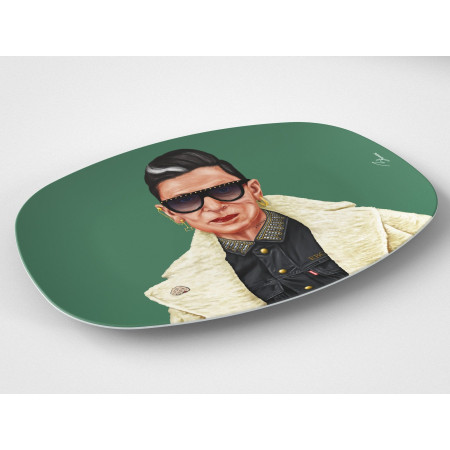 Ruth Bader // 10"x14" Serving Platter // Political Gift Idea