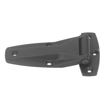 T Hinge Soft Close Tee Hinge - Durable Zinc Alloy for Toolbox and Car Doors - Black