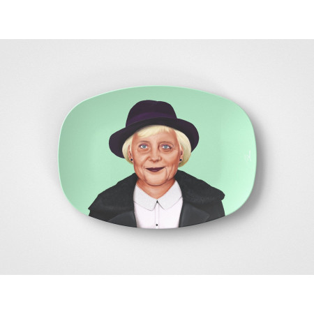 Angela // 10"x14" Serving Platter // Political Gift Idea