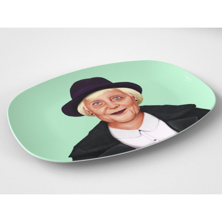 Angela // 10"x14" Serving Platter // Political Gift Idea