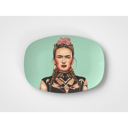 Frida Kahlo // 10"x14" Serving Platter // Famous Artist Gift Idea