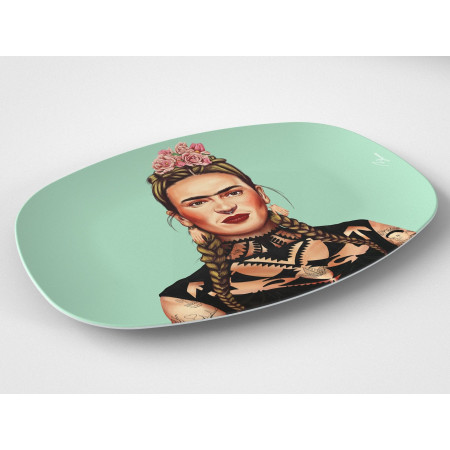 Frida Kahlo // 10"x14" Serving Platter // Famous Artist Gift Idea