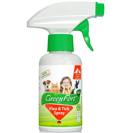 Natural Flea and Tick Home Spray for Dogs Cats & Ferret Mosquito Bug