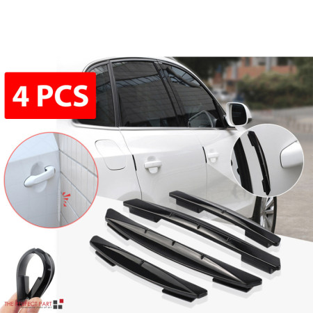 4x Anti-Collision Guard Strip Cover Car Accessories Door Edge Scratch Protector