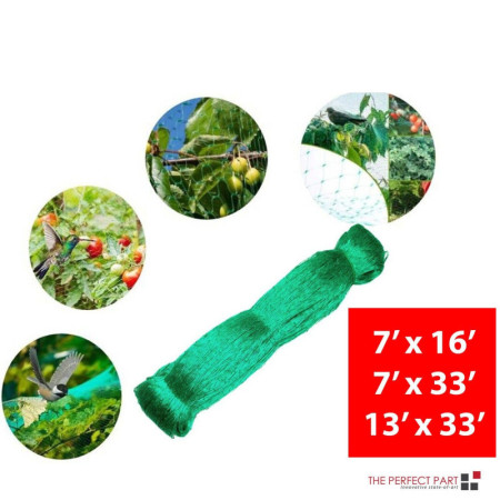 33FT Anti Bird Netting Pond Net Protection Tree Crops Plants Fruits Garden Mesh 33FT Anti Bird Netting Pond Net Protection Tree Crops Plants Fruits Garden Mesh