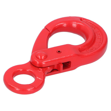 3.15T Slip Hook - Alloy Steel Self Locking Rotating Lifting Towing Safety Hook