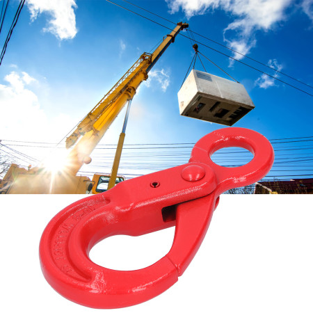 3.15T Slip Hook - Alloy Steel Self Locking Rotating Lifting Towing Safety Hook