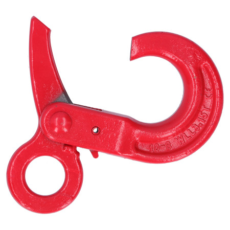 3.15T Slip Hook - Alloy Steel Self Locking Rotating Lifting Towing Safety Hook