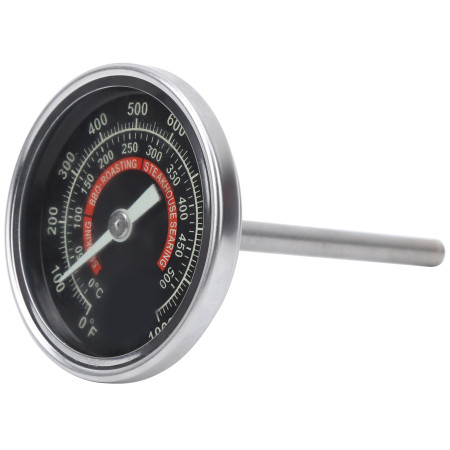 TSBX51 Stainless Steel Oven Grill Thermometer | 1000℉ Temperature Gauge