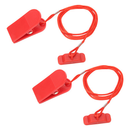 2PCS Universal Treadmill Safety Key - Durable & Reliable