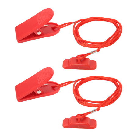 2PCS Universal Treadmill Safety Key - Durable & Reliable