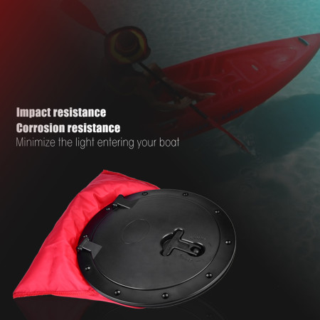 8 Inch Hatch Cover with Waterproof Bag for Boats & Kayaks