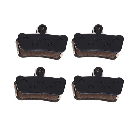 4 Pairs Mountain Bike Metallic Disc Brake Pads for Avid XO E7 E9 Trail Guide