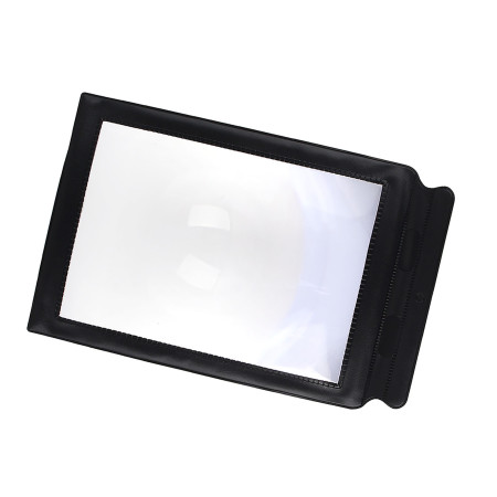 A4 Full Page 3x Magnifier Sheet - Large Magnifying Glass Reading Aid