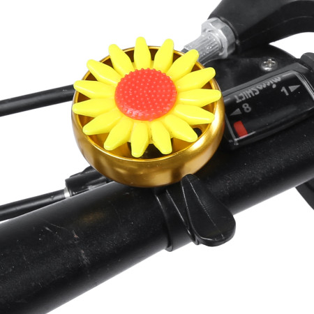 Quality Ultralight Bicycle Bell - Cute Flower Design & Clear Sound