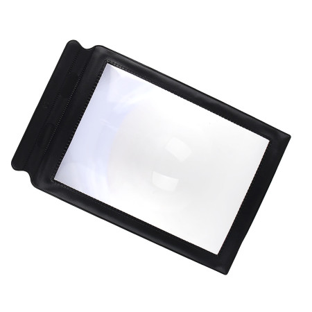 A4 Full Page 3x Magnifier Sheet - Large Magnifying Glass Reading Aid