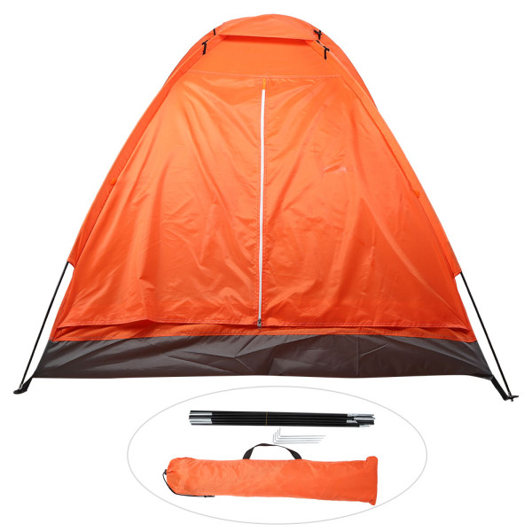 Outdoor Double Person Single Layer Tent for Camping, Climbing, and Fishing