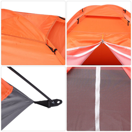 Portable Outdoor Double Person Camping Tent – Ideal for Camping, Climbing, Fishing