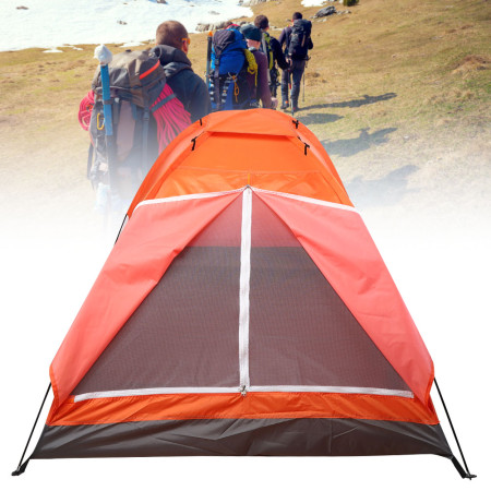 Portable Outdoor Double Person Camping Tent – Ideal for Camping, Climbing, Fishing