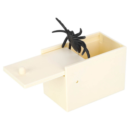 Simulation Fake Spider Box - Perfect Prank Toy for Halloween & April Fool's