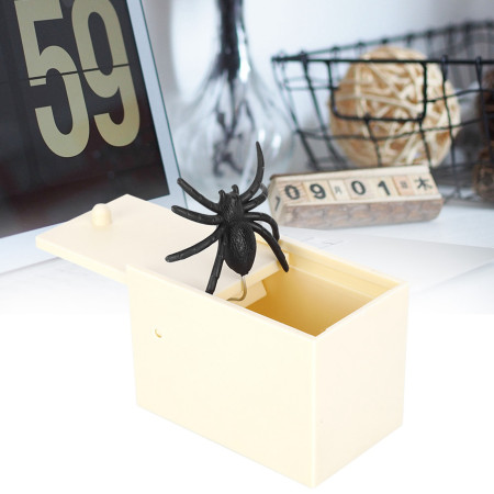 Simulation Fake Spider Box - Perfect Prank Toy for Halloween & April Fool's