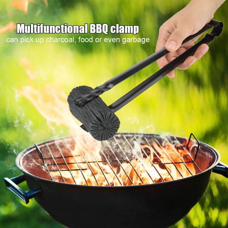 Multifunctional Metal BBQ Clip Tongs | Durable & Heat Resistant