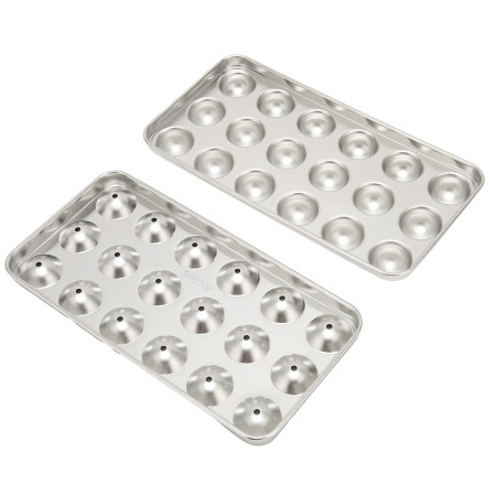 304 Stainless Steel Ice Tray Mold – Spherical Ice Cooling for Wine, Bars & More