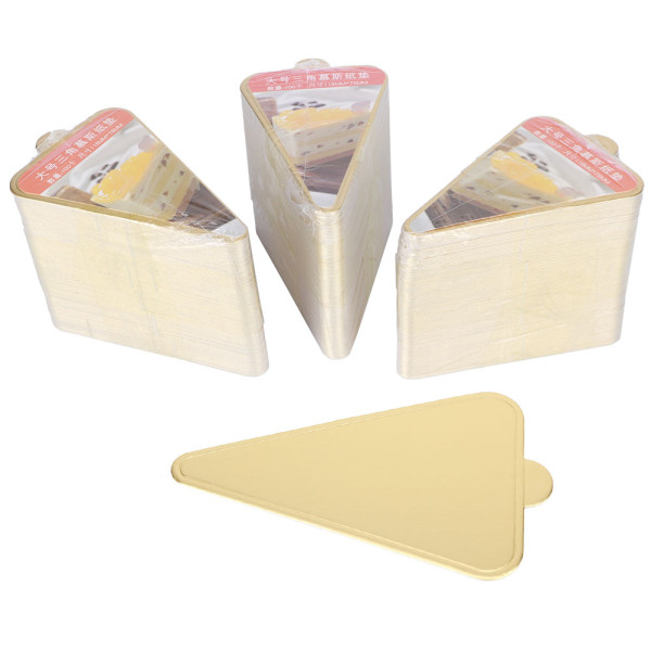 300pcs Triangular Mousse Cake Boards Cupcake Base