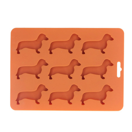 Dog Shaped Silicone Ice Cube Trays