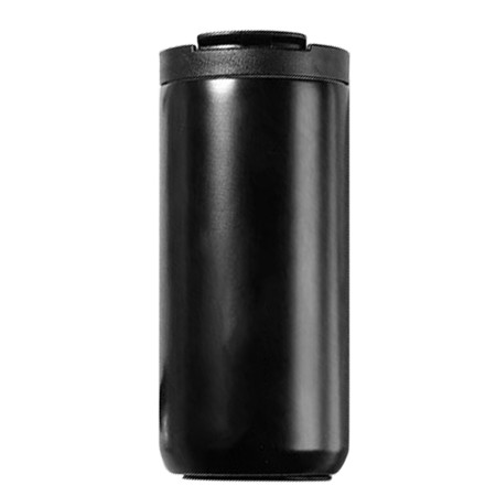 400ml Black Metal Coffee Mug - Simple Modern Tumbler