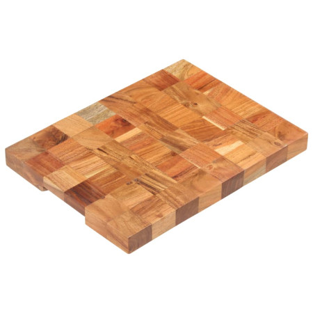 vidaXL Solid Acacia Wood Chopping Board 40x30x3.8 cm