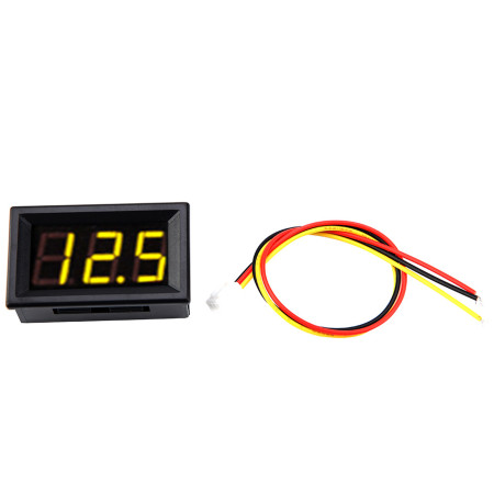 0.56" 3 Wire Digital LED Voltmeter - High Accuracy DC 0-100V